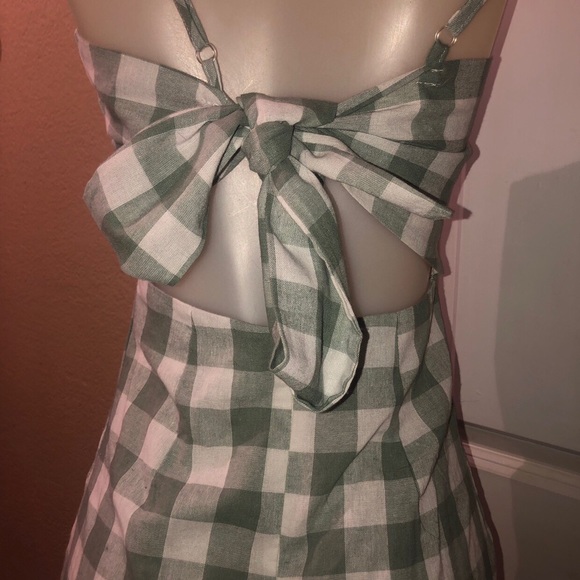Vintage plaid mini dress 🦋 - Picture 3 of 3
